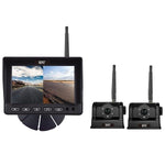BOYO Vision VTCRH2 VTCRH2 2-Channel Wireless 720p AHD Vehicle Backup System with 5-In. Monitor and 2 Backup Cameras