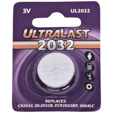 Ultralast UL2032 UL2032 CR2032 Lithium Coin Cell Battery