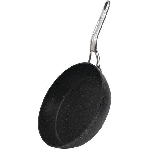 THE ROCK by Starfrit 060313-004-0000 Fry Pan with Stainless Steel Handle (12")