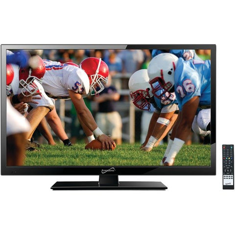 Supersonic SC-1911 19" 720p LED TV, AC/DC Compatible with RV/Boat