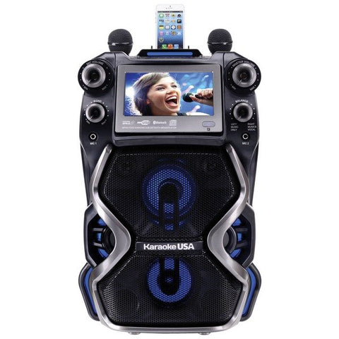 Karaoke USA GF920 Portable Professional CDG/MP3G Karaoke Player with 7-In. Color Monitor