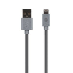 AT&T PVLC10-GRY PVC Charge and Sync Lightning Cable, 10 Feet (Gray)