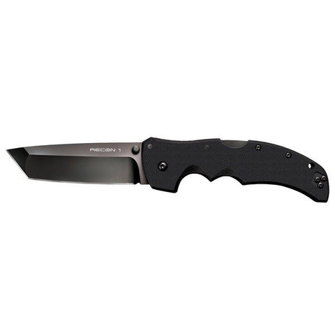 Cold Steel 27BTH Recon 1 Tanto Point 50/50 Half-Serrated Edge Pocket Folding Knife