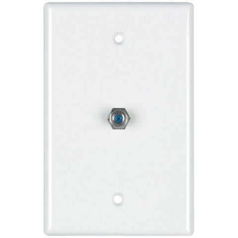 DataComm Electronics 32-2024-WH 2.4 GHz Coaxial Wall Plate (White)