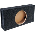Atrend 12PST BBox Series Sealed Shallow-Mount Truck-Box Enclosure for Single 12-In. Pioneer Subwoofer, Black, 12PST