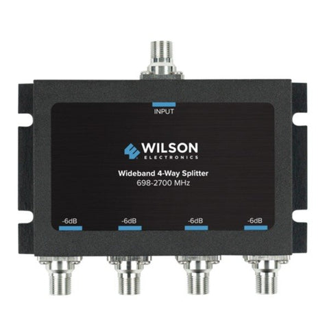 Wilson Electronics 850036 Wideband Splitter with F-Female Connectors (4 Way)