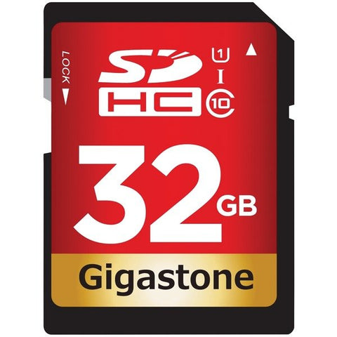 Gigastone GS-SDHC80U1-32GB-R Prime Series SDHC Card (32 GB)