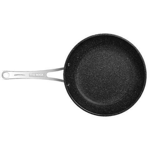 THE ROCK by Starfrit 030201-004-0000 Stainless Steel Non-Stick Fry Pan with Stainless Steel Handle (10-Inch)