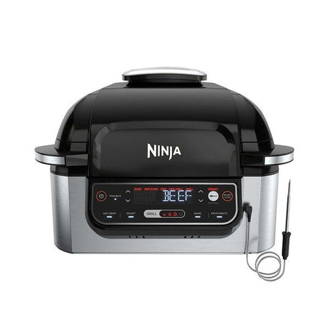 Ninja LG450CO EAB Refurbished Foodi Smart 5-in-1 Indoor Grill