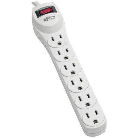 Tripp Lite TLP602 Protect It! 6-Outlet Surge Protector (180 Joules, 2ft Cord)