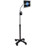 CTA Digital PAD-SCGS Compact Security Gooseneck Floor Stand with Lock and Key Security System for iPad/Tablet
