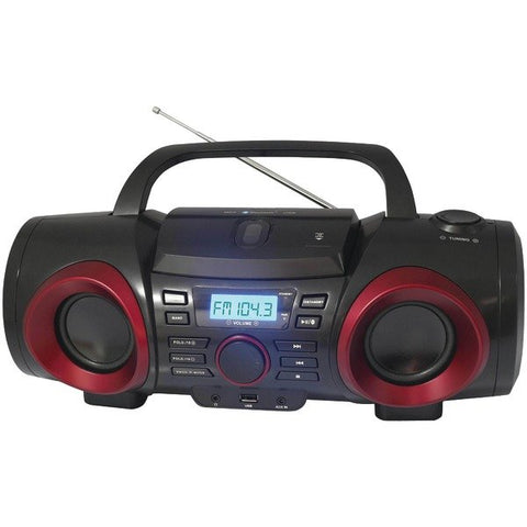 Naxa NPB-267 MP3/CD Classic Bluetooth Boom Box