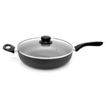 Starfrit Starbasix 034458-002-0000 11-Inch Nonstick Aluminum Deep Fry Pan with Lid
