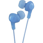 JVC HAFX5A HA-FX5 Gumy Plus Inner-Ear Earbuds (Blue)