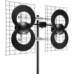 Antennas Direct C4-CJM ClearStream 4 Quad-Loop UHF Outdoor Antenna with 20" Mount
