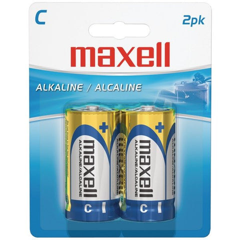 Maxell 723320 - LR142BP C Alkaline Batteries, 2 Pack