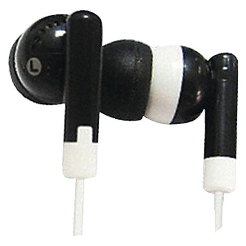 IQ Sound IQ-101 BLACK IQ-101 Digital Stereo Earphones (Black)