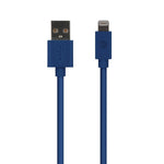 AT&T PVLC10-BLU PVC Charge and Sync Lightning Cable, 10 Feet (Blue)