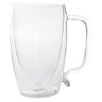 Starfrit 080061-006-0000 17-Ounce Double-Wall Glass Beer Mug
