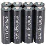 Panasonic BK-3HCCA8BA eneloop Rechargeable XX Batteries, AA (8 Pack)