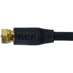 RCA VH612R RG6 Coaxial Cable, Black (12 Ft.)