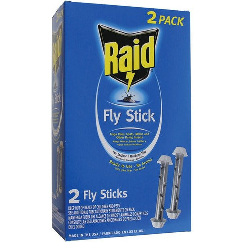 Raid 2PKFSTIK-RAID Jumbo Fly Stick (2 Pack)
