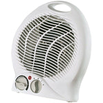 Optimus H-1322 1,500-Watt-Max Portable Fan Heater with Thermostat, H-1322