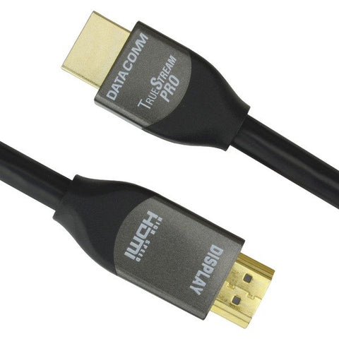 DataComm Electronics 46-1806-BK TrueStream Pro 18 Gbps HDMI Cable with Ethernet (6 Feet)