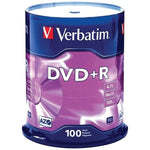 Verbatim 95098 4.7GB DVD+Rs (100-ct Spindle)