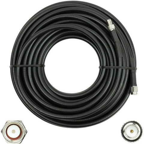 Wilson Electronics 955832 RG58U SMA-Male to SMA-Female Low-Loss Foam Coaxial Extension Cable (30ft)