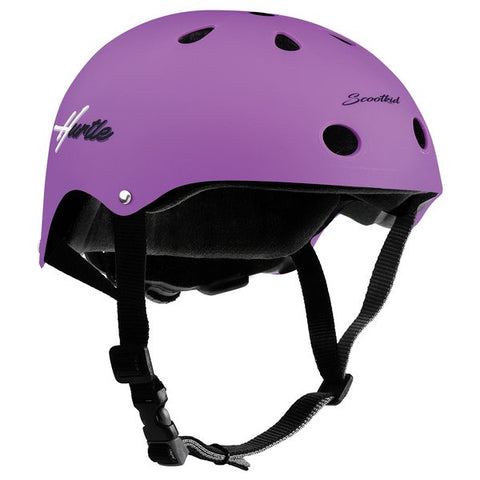 Hurtle HURHLP24 ScootKid Children's Safety Bike Helmet (Purple)