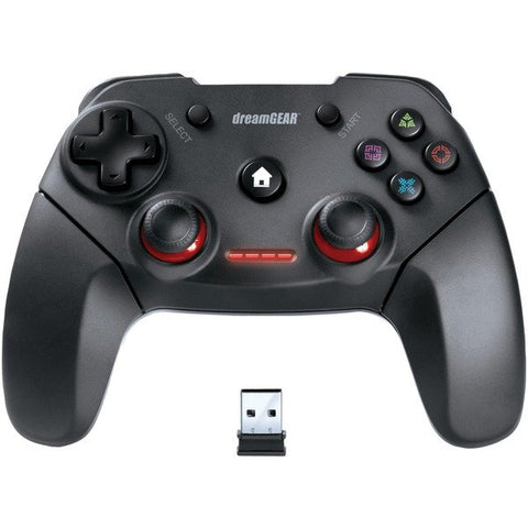 dreamGEAR DGPS3-3881 Shadow Pro Wireless Controller for PS3 and PC