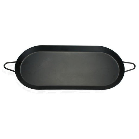 Brentwood Appliances BCM-2000 Carbon Steel Nonstick Comal Griddle (18 Inch x 8.5 Inch, Double Burner)