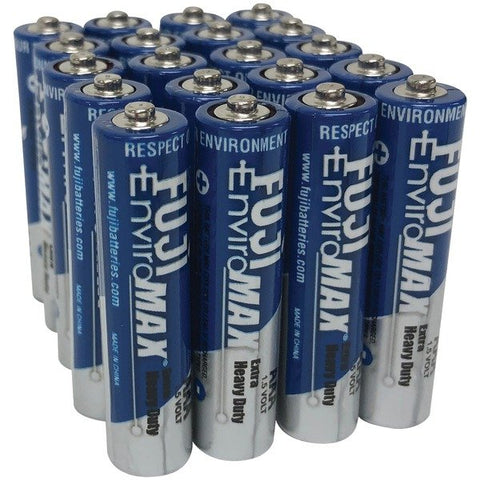 FUJI ENVIROMAX 3400BP20 EnviroMax AAA Extra Heavy-Duty Batteries (20 Pack)
