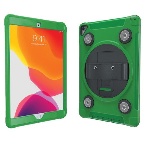 CTA Digital PAD-MSPC10G Magnetic Splashproof Case with Metal Mounting Plates for iPad (Green)