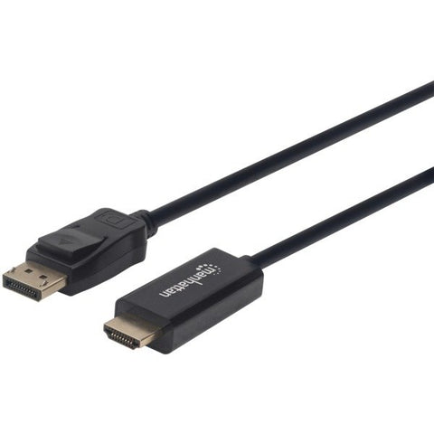 Manhattan 153201 4K @ 60 Hz DisplayPort to HDMI Cable (6-Foot)