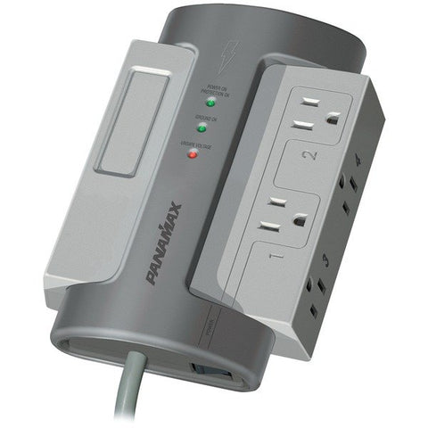 Panamax M4-EX 4-Outlet MAX 4 EX Surge Protector (Without LAN/DSL Protection)