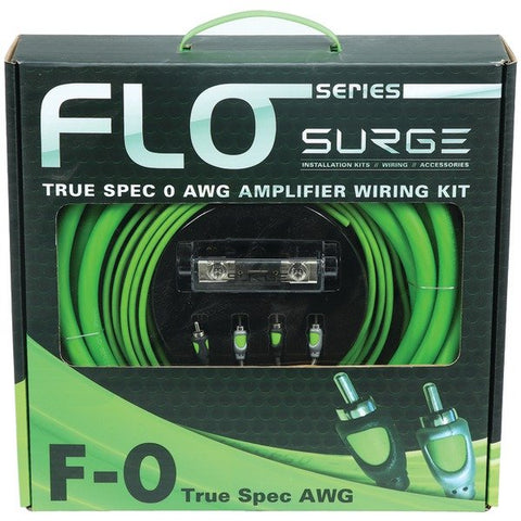 Surge F-0 Flo Series Amp Installation Kit (0 Gauge, 5,000 Watts)