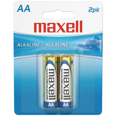 Maxell 723407 - LR62BP AA Alkaline Batteries (2 Pack)