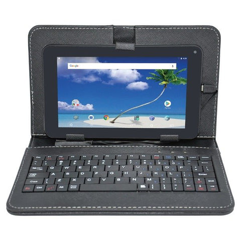 Proscan PLT7775G (K-1GB-8GB) 7-Inch Android 8.1 Quad Core Tablet with Case, Keyboard, and Camera