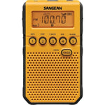 Sangean DT-800YL AM/FM/NOAA Weather Alert Pocket Radio (Yellow)