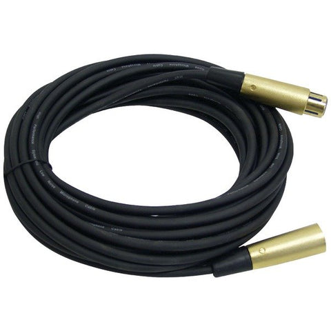 Pyle PPMCL30 XLR Microphone Cable, 30ft (Symmetric XLR Female to XLR Male)