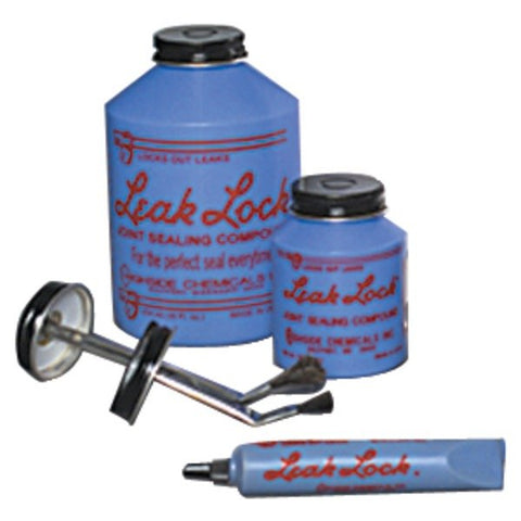 Highside Chemicals 10004 Leak Lock Pipe Joint Sealant (4-Oz. Brush-Top Plastic Jar)