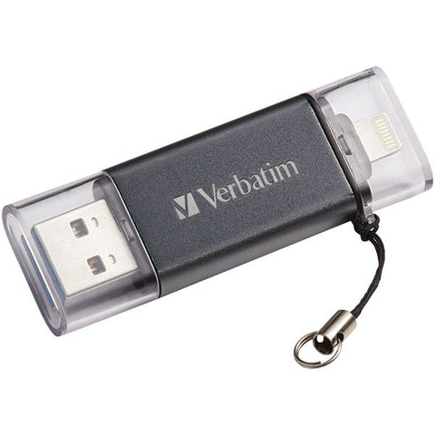 Verbatim 49301 iStore 'n' Go USB 3.0 Flash Drive with Lightning Connector (64 GB)