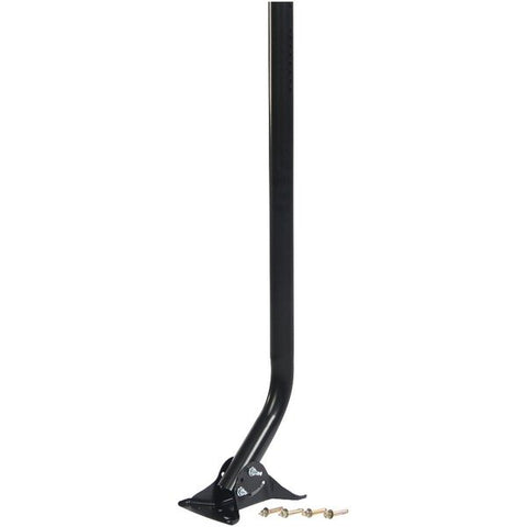 Antennas Direct STM1000 40-In. Universal TV Antenna Mast with Pivoting Base and Hardware -- All-Weather Easy-Install Powder-Coated Steel Pole and Base (Black)
