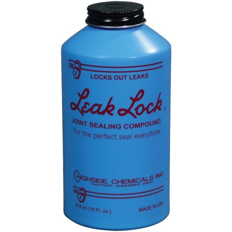 Highside Chemicals 10016 Leak Lock Pipe Joint Sealant in Brush-Top Jar (16 Oz.)