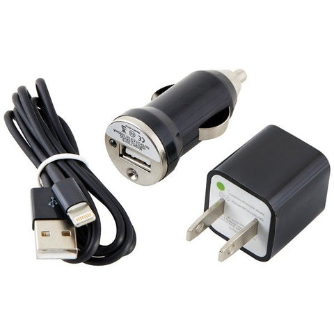 Ultralast CEL-CHG8B Charge & Sync Kit with Lightning to USB Cable (Black)