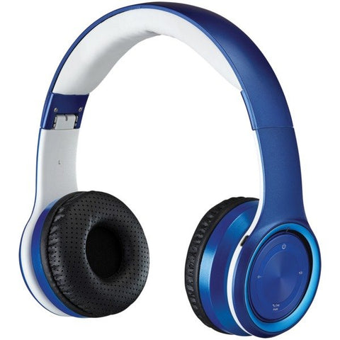 iLive IAHB239BU Bluetooth Over-the-Ear Headphones with Microphone (Blue)
