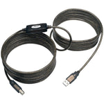 Tripp Lite U042-025 USB 2.0 Hi-Speed A/B Active Repeater Cable, 25ft