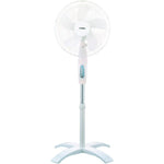 Optimus F-1760 16" Wave Oscillating Stand Fan (With Remote)